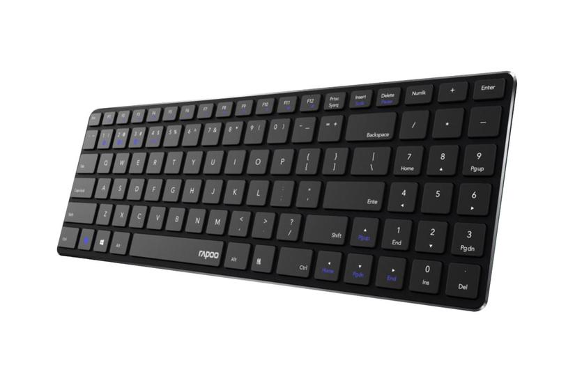 Rapoo E9100m Tastatur Sort Indgangsudstyr