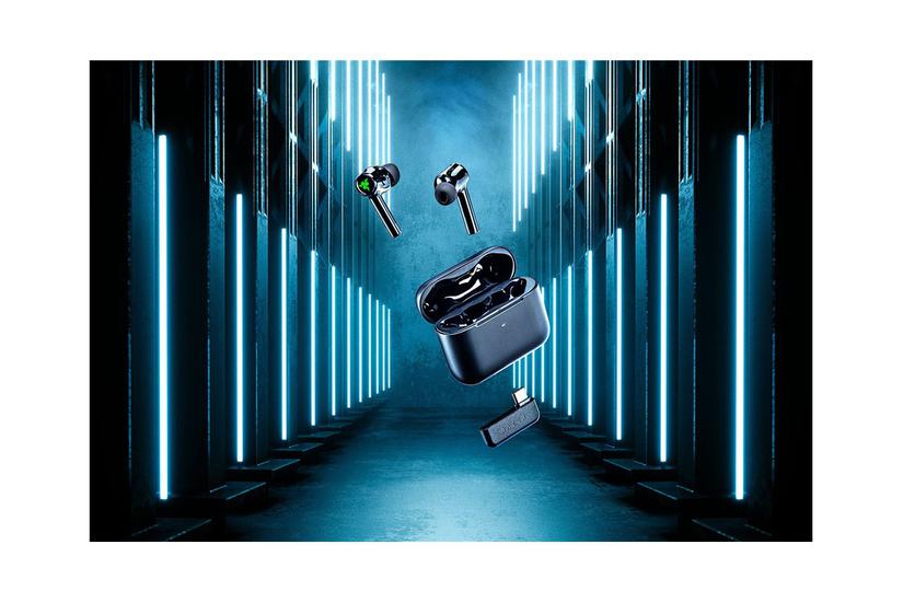 Razer Hammerhead Pro Hyperspeed ægte Trådløse øretelefoner Med Mik