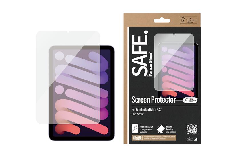 Safe By Panzerglass Skærmbeskytter For Tablet Stylus Digital Pen Ultrabred Pasform