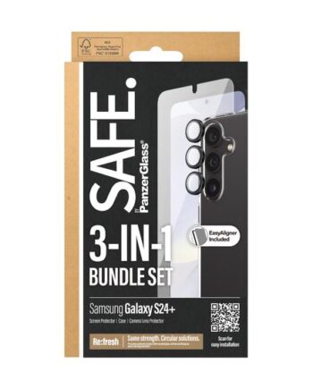 Safe  By Panzerglass  - -  Beskyttelsespakke Bagsidecover Til Mobiltelefon