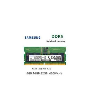 Samsung 32gb Ddr5 Ram 4800mhz So Dimm 262-pin Cl40