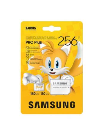Samsung Pro Plus Mb-md256sa Sonic The Hedgehog Flashhukommelseskort 256 Gb Microsdxc Uhs-