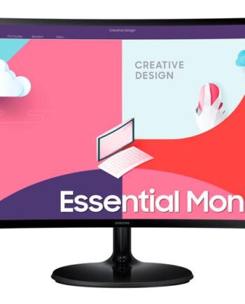 Samsung S24c360eau Skærm Led Baglys 24  Amd Freesync Va 4ms Full Hd 1920x1080 Ved 75hz