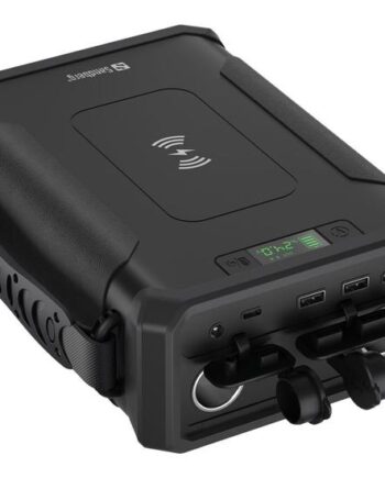 Sandberg Active Survivor 8in1 Powerbank   Ac-strømadapter   Bilstrømsadapter   32700     Usb  24 Pin Usb-   Dc5521 180 Watt