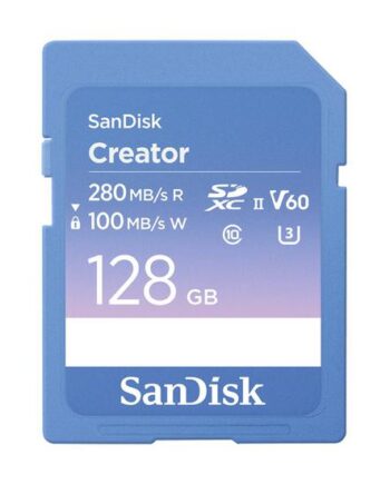Sandisk Creator Flashhukommelseskort 128 Gb Sdxc Uhs-ii