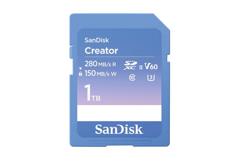 Sandisk Creator Flashhukommelseskort Tb Sdxc Uhs-ii
