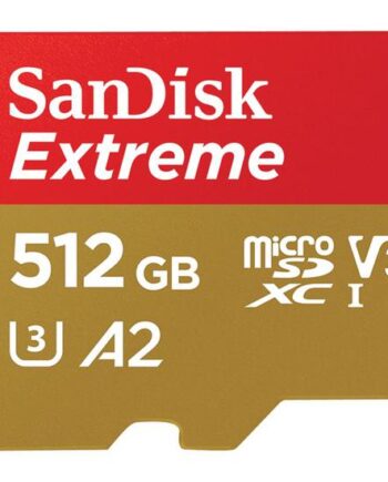 Sandisk Extreme Flashhukommelseskort 512 Gb Microsdxc Uhs-