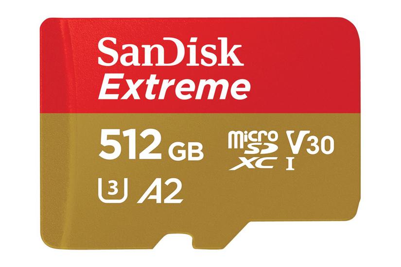Sandisk Extreme Flashhukommelseskort 512 Gb Microsdxc Uhs-