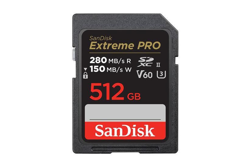 Sandisk Extreme Pro Flashhukommelseskort 512 Gb Sdxc Uhs-ii