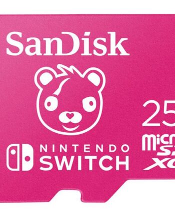 Sandisk Nintendo Switch Fortnite Edition Flashhukommelseskort 256 Gb Microsdxc Uhs-