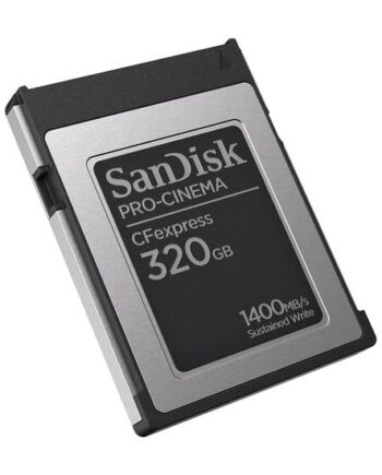 Sandisk Pro-cinema Flashhukommelseskort 320 Gb Cfexpress Type
