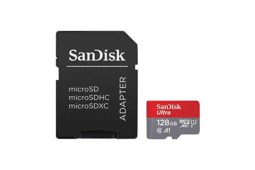 Sandisk Ultra Flashhukommelseskort 128 Gb Microsdxc Uhs-