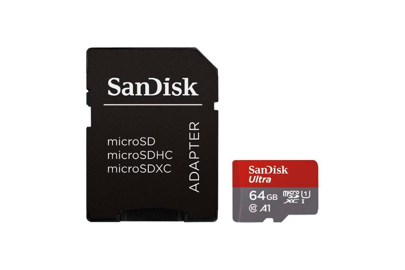 Sandisk Ultra 64gb Ultra Microsdxc 140mb Sd Adapter Flashhukommelseskort