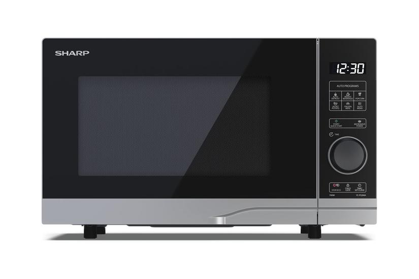 Sharp Premium Series Yc-ps204ae- Mikrobølgeovn Fritstående Sølv