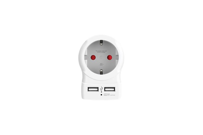 Skross Strømforsyningsadapter Usb 12 Watt