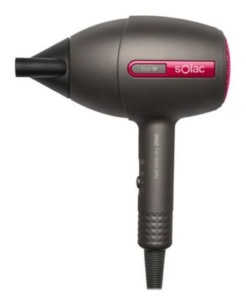 Solac Sh7087 Fast Ionic Dry 2000 Hårtørrer Grå Lyserød