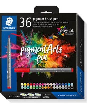 Staedtler 371 Børstepensæt Assorterede Farver 36 Stykker