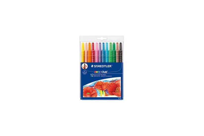 Staedtler Noris Club 221 Kridt Assorterede Farver Pakke Med 12