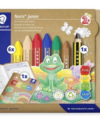 Staedtler Noris Junior Farveblyant Og Blyant-sæt   Stykker