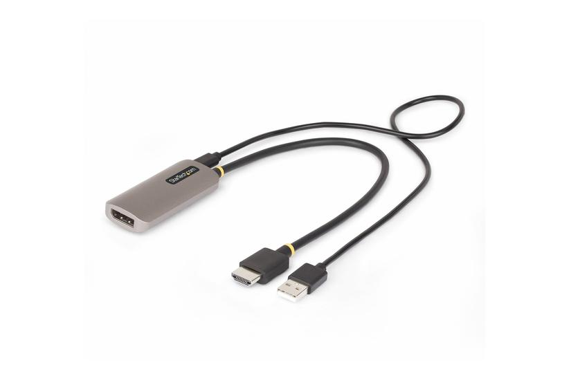 Startech Com Hdmi To Displayport Adapter 8k 60hz Active Video Converter Adapterkabel 30 Cm