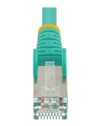 Startech Com 10m Cat6a Ethernet Cable Aqua Low Smoke Zero Halogen  Lszh  10gbe 500mhz 100w Poe  Snagless Rj-45   Strain Reliefs   Ftp Network Patch Cord Patchkabel 10   Akvamarin