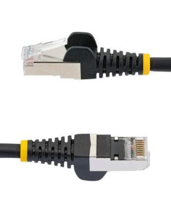 Startech Com   5m Cat6a Ethernet Cable Black Low Smoke Zero Halogen  Lszh  10gbe 500mhz 100w Poe  Snagless Rj-45   Strain Reliefs   Ftp Network Patch Cord Patchkabel       Sort