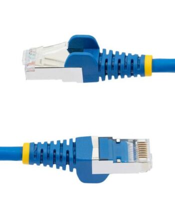 Startech Com 3m Cat6a Ethernet Cable Blue Low Smoke Zero Halogen  Lszh  10gbe 500mhz 100w Poe  Snagless Rj-45   Strain Reliefs   Ftp Network Patch Cord Patchkabel     Blå
