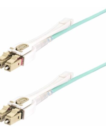 Startech Com 3m  10ft  Lc To Lc  Upc  Om4 Multimode Fiber Optic Cable   Push Pull Tabs  50 125µm  100g Networks  Bend Insensitive  Low Insertion Loss Lszh Fiber Patch Cord  450fblclc3pp  Patchkabel      Akvamarin