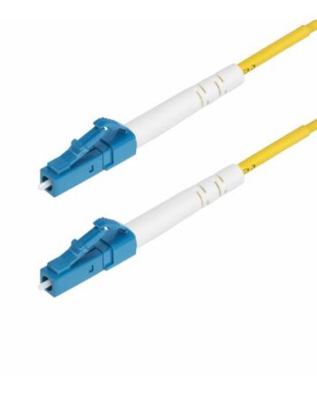 Startech Com 3m    8ft  Lc To Lc  Upc  Os2 Single Mode Simplex Fiber Optic Cable    125µm  Laser Optimized  40g 100g  Bend Insensitive  Low Insertion Loss Lszh Fiber Patch Cord  Spsmlclc-os2-3m  Patchkabel      Gul