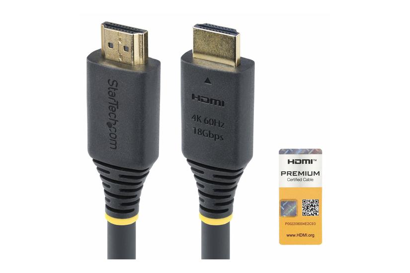 Startech Com 7m 22 9ft Premium Certified High Speed Hdmi Cable 4k60hz Hdmi-kabel Med Ethernet