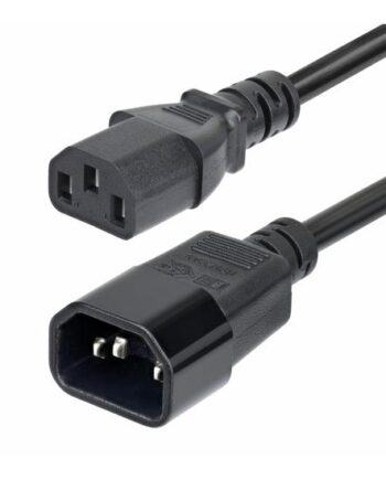 Startech Com   5m Power Extension Cord  C14 To C13  15a 250v  Kema-keur Forlængerkabel Til Strøm Iec 60320 C14 Til Power Iec 60320 C13