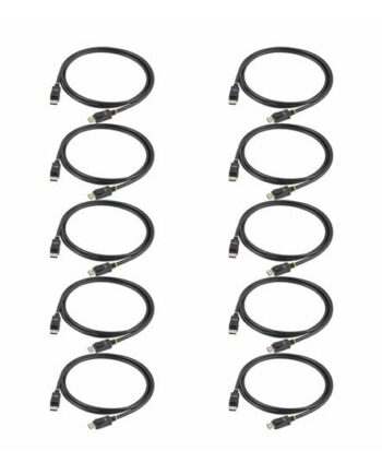 Startech Com 2m Vesa Certified Displayport     Cable 10 Pack 4k 60hz Displayport Kabel Displayport Til Displayport