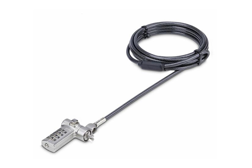 Startech Com Serialized Laptop Lock Works Noble Wedge Nano -slot Sikkerhedskabelslås Universal Taa-kompatibel