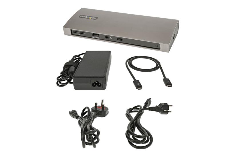 Startech Com Thunderbolt Dock 96w Power Delivery Single 8k Dual Monitor 4k 60hz 3xtb4 Usb4 Ports 4xusb- Sd Gbe Thunderbolt Docking Station For Windows Or Tb3 Macbook 8m Dockingstation Thunderbolt Thunderbolt 1gbe