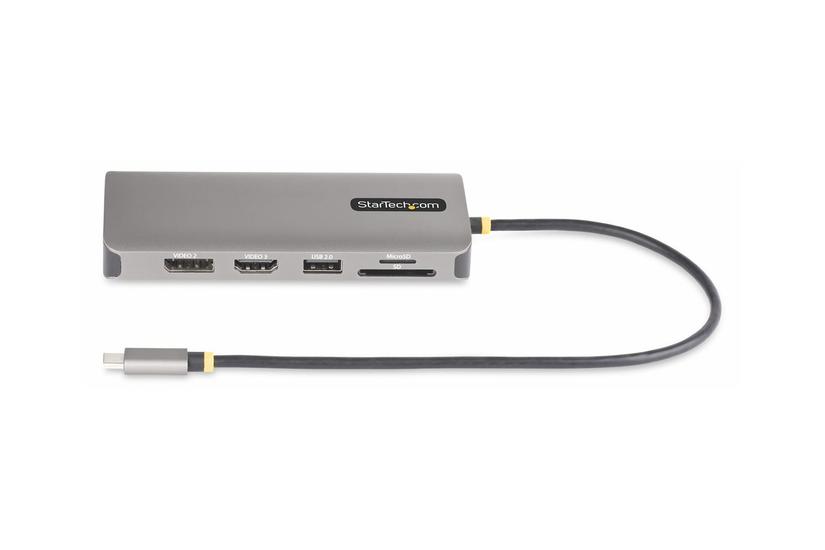 Startech Com Usb- Triple-monitor Multiport Adapter Hdmi Dp Card Reader Dockingstation Usb- Gen Thunderbolt Thunderbolt Hdmi Dp 1gbe