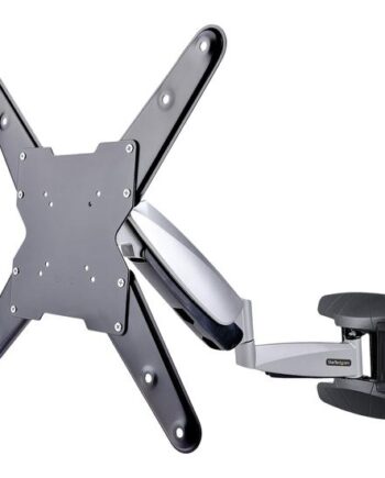 Startech Com Vesa Tv Wall Mount  Tv Mounting Bracket For 23 -55  Displays  Adjustable Full Motion Tv Wall Mount Supports 66lb  30kg