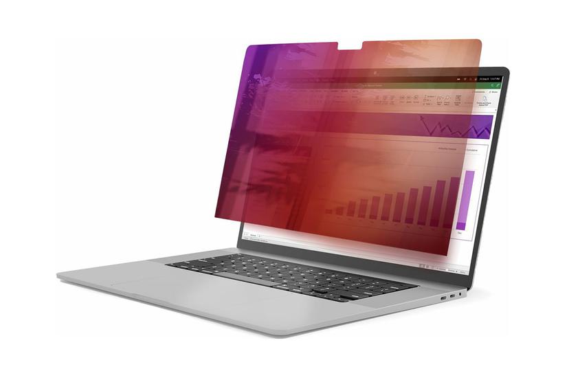 Startech Com 16-inch Macbook Pro 21 23 Privacy Screen Gold Filter Enhanced Privacy Computer Security Shield Double-sided Screen Protector - 30 Deg Bærbar Pc Privacy-filter Vandret