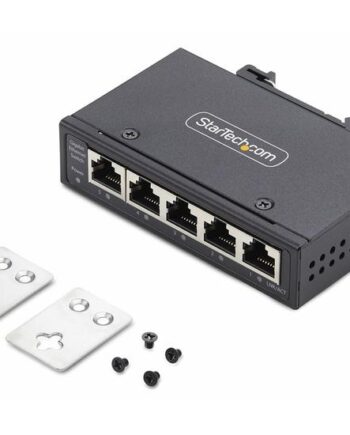 Startech Com  -port Unmanaged Industrial Ethernet Switch Ip30 Taa Switch   Porte Ikke Administreret Taa-kompatibel