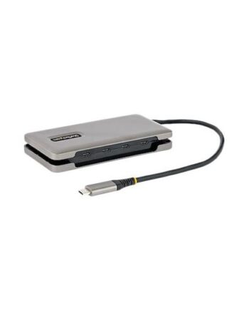 Startech Com  -port Usb-  Hub  4x Usb-  Ports  Usb     10gbps  Portable Usb   Hub With 100w Power Delivery Pass-through  Portable Usb Type   Hub      8in  25cm  Wrap-around Cable Usb Expansion Hub  Hb31cm4cpd3  Hub   Porte