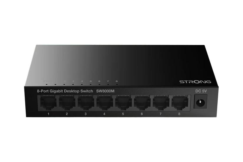 Strong Sw8000m Switch Gigabit Metal Porte Ikke Administreret