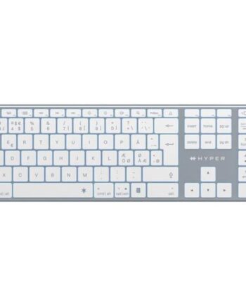 Targus Hyperspace Tastatur Full Size Qwerty Nordisk Space Grey Indgangsudstyr