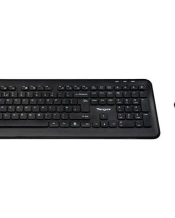 Targus Sæt Med Mus Og Tastatur Combo Full Size Qwerty Nordisk Sort Indgangsudstyr