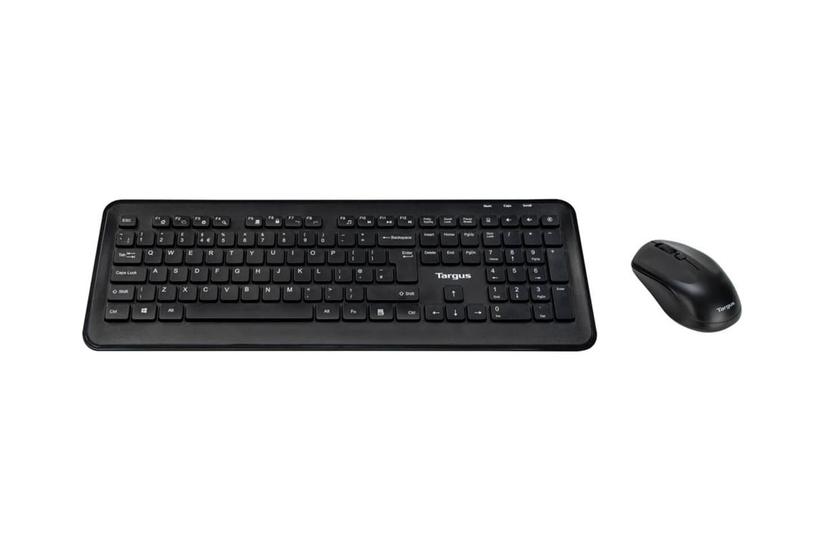 Targus Sæt Med Mus Og Tastatur Combo Full Size Qwerty Nordisk Sort Indgangsudstyr