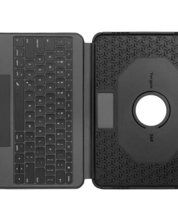 Targus Versavu Tastatur Og Folio-kasse Med Trackpad Qwerty Nordisk Sort Indgangsudstyr