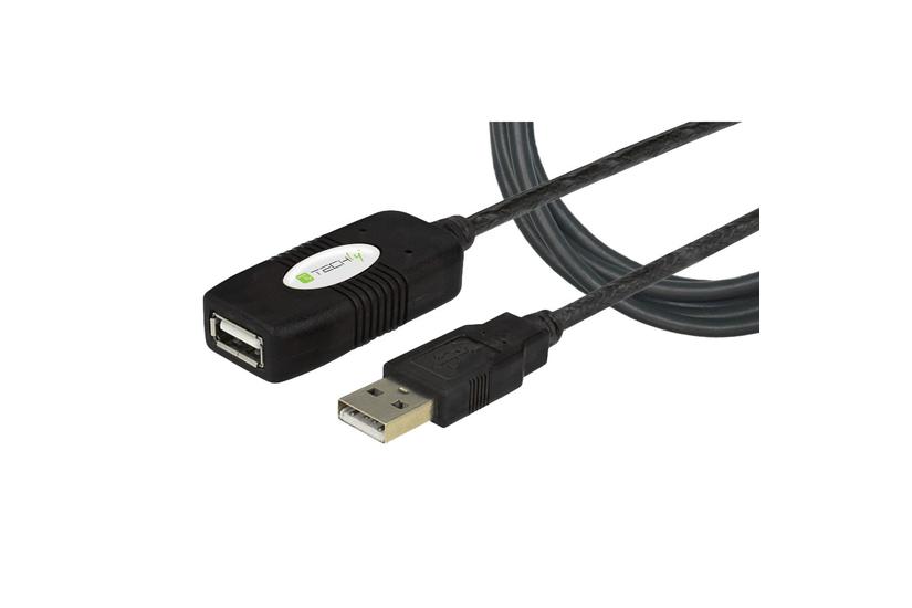 Techly Iusb-rep10ty Usb-kabel Usb 10 Usb Sort