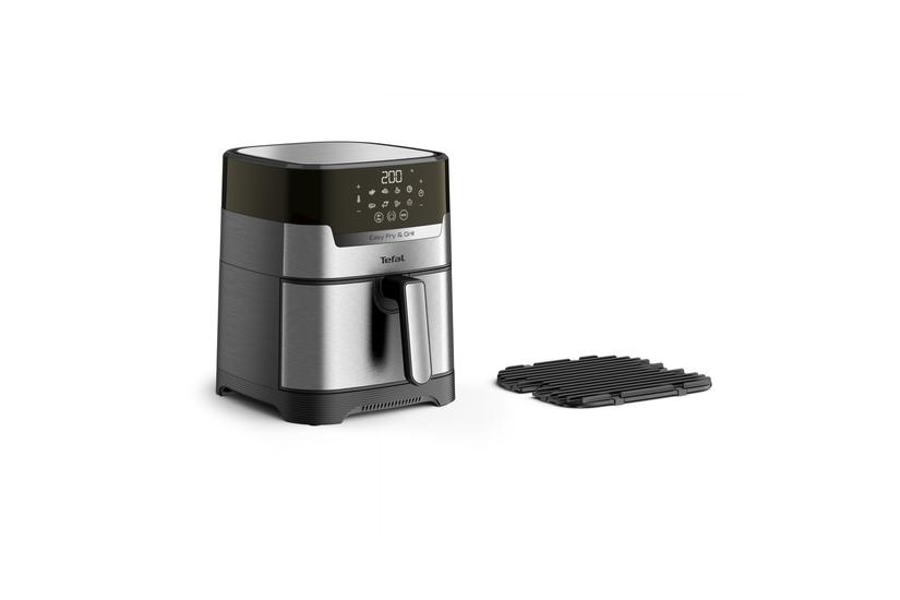 Tefal Easy Fry Grill Ey505d Enkelt Enkeltstående 1550 Varmluftsteger Rustfrit Stål