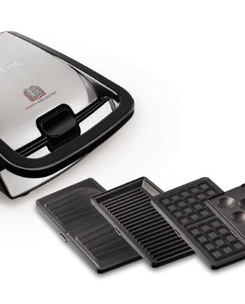 Tefal Sw854d Sandwichtoaster 700   Sort  Rustfrit Stål
