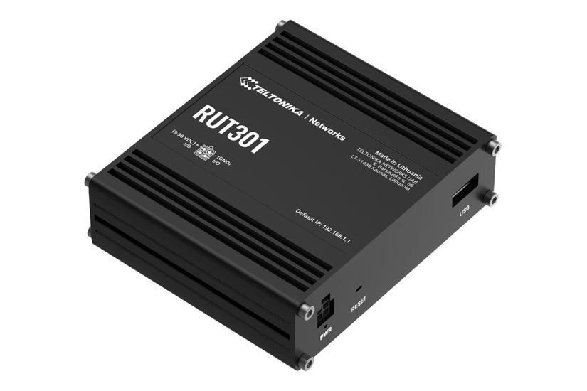 Teltonika Rut301 Router Din Monterbar På Skinne Væg-monterbar Overflademonterbar