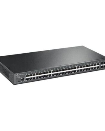Tp-link Jetstream Tl-sg3452x Netværksswitch Administreret L2  Gigabit Ethernet  10 100 1000  1u Sort