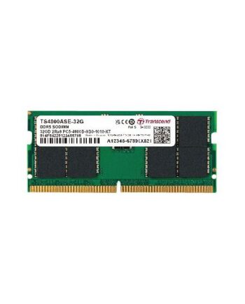 Transcend Jetram 8gb Ddr5 Ram 4800mhz So Dimm 262-pin On-die Ecc Cl40